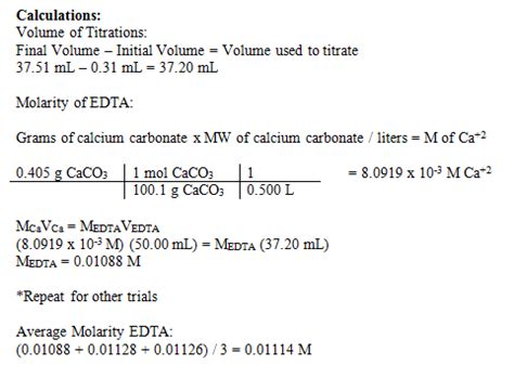 How To Calculate Water Hardness Formula