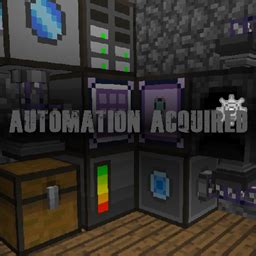 Automation Acquired Minecraft Modpacks CurseForge