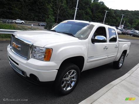 2013 White Diamond Tricoat Gmc Sierra 1500 Denali Crew Cab Awd