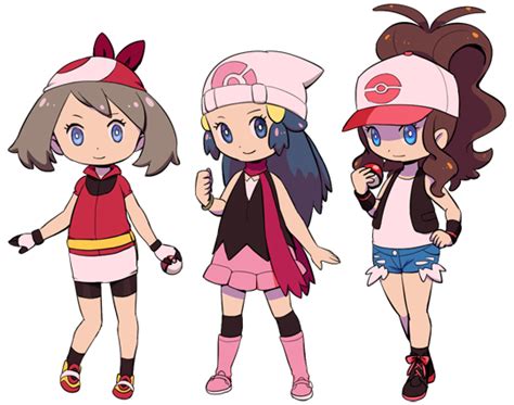 Hapuriainens Tumblr Blog — Pokemon Female Player Characters