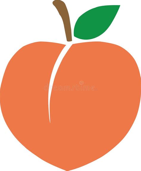 Peach Svg Fruit Clipart Peach Cut File Svg Vector Cutfile For