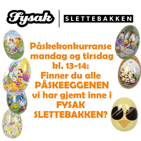 Påskeeggjakt på Fysak Slettebakken Fysak Bergen