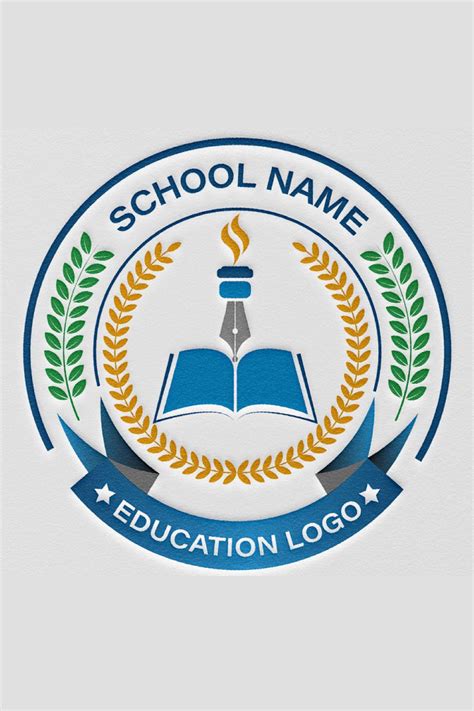 School University editable logo design | Logos de colegios, Plantillas ...