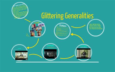 glittering generalities propaganda examples