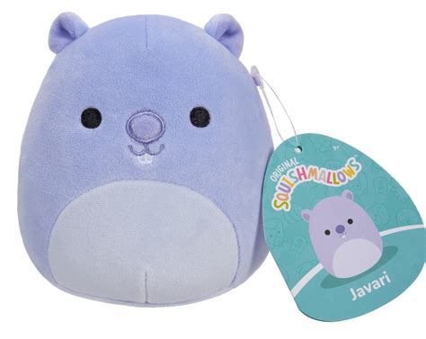 Squishmallows Seria Pluszak Cm Ast Javari Lavender Groundhog