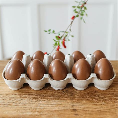 Huevos De Pascua De Chocolate