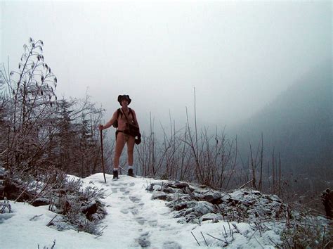 Nude Hiking And Soaking In The Pacific Northwest Nude Snow Hiking Jan