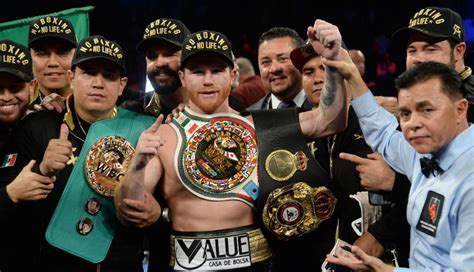 Canelo Álvarez Se Convierte Nuevo Campeón Mundial De Peso Mediano Cdn El Canal De Noticias