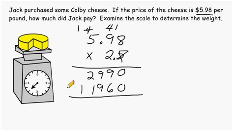 Word Problems Unit Rates Multiplying Decimals YouTube