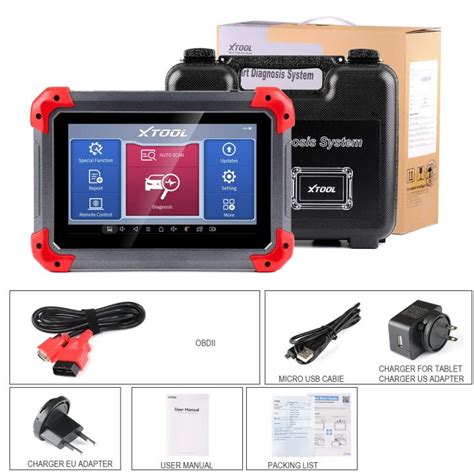 Xtool D Obd Scanner Automotivo Car Diagnostic Tool Key Programmer