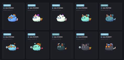 Axie Infinity On Twitter Rt Ryan Metat Nine More Summer Axies To