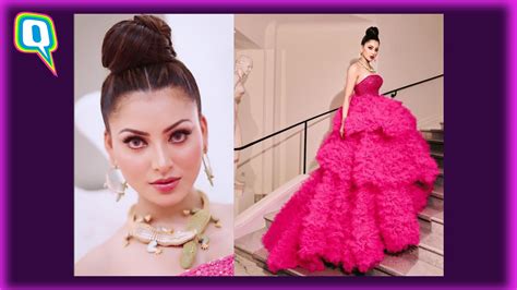 Urvashi Rautela S Alligator Necklace At Cannes Film Festival Has