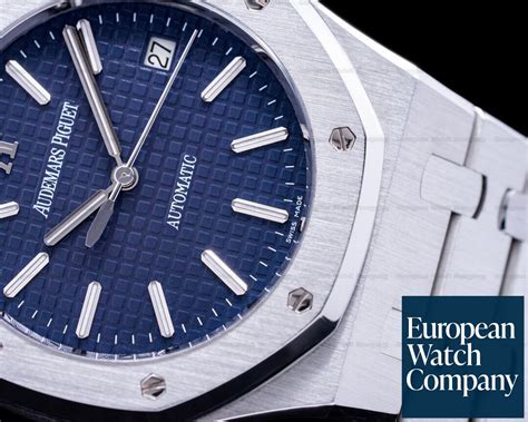 Audemars Piguet 15300stoo1220st02 Royal Oak Blue Dial 15300st Ss