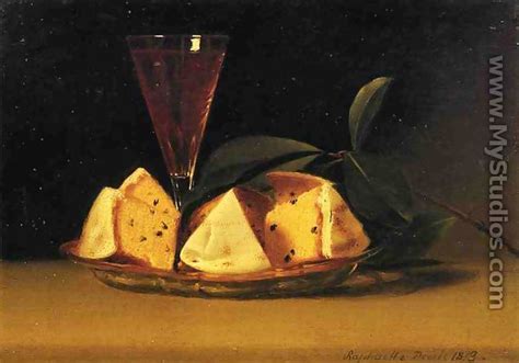 Still Life With Raisin Cake By Raphaelle Peale MyStudios