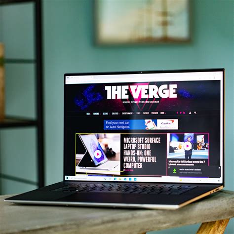 Dell Xps Review Big Screen Dream The Verge