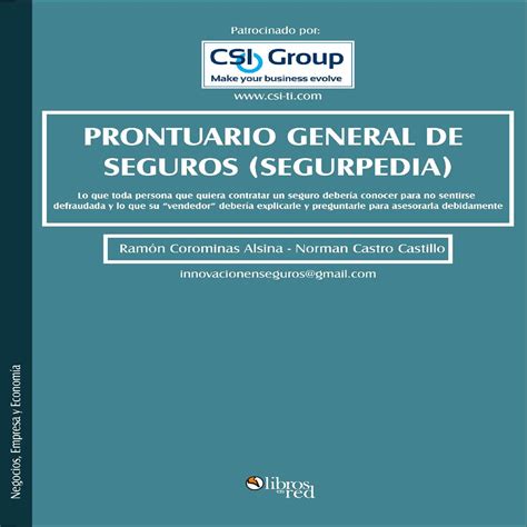 Prontuario General De Seguros Segurpedia