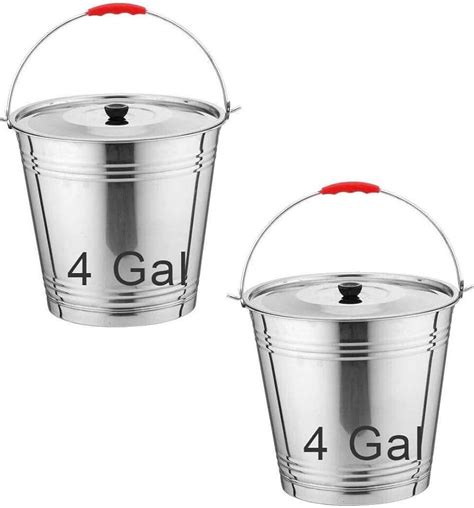 Amazon Metal Bucket With Lid