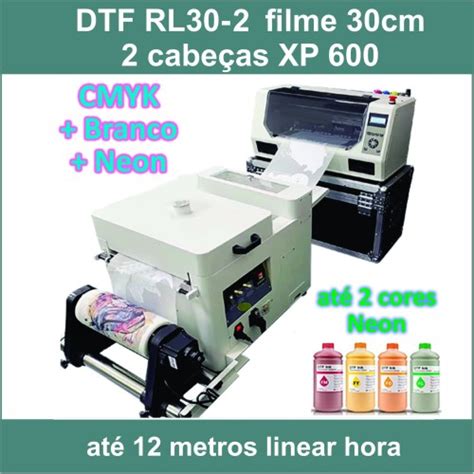 Impressora Dtf Rl Neon Industrial Cabe As Xp