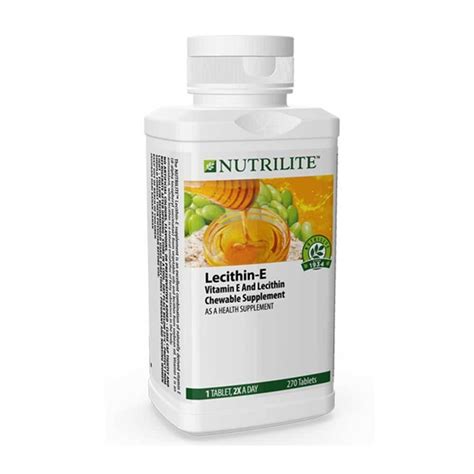 AMWAY Nutrilite Lecithin E 270 Tab SayaJual Health Nutrition