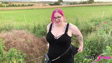 Public Pissing And Oee Through Panties German Goth Bbw Abby Strange