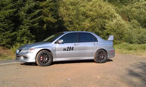 Mitsubishi Lancer Evolution Custom Wheels Team Dynamics Pro Race 1 2