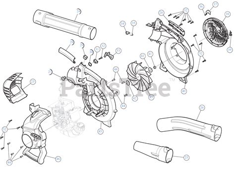 Craftsman B 2500 Cmxgaamrbl27 41arbl27793 Craftsman Handheld Blower General Assembly Parts