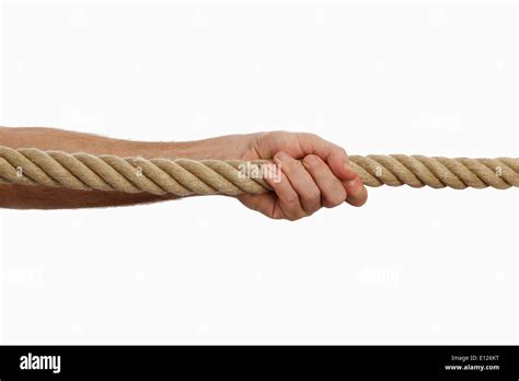 Hands Pulling Rope