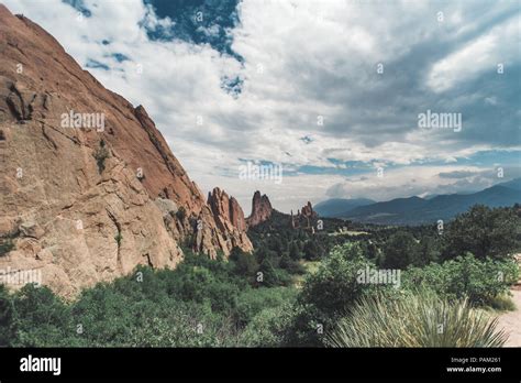 Garden of the Gods Stock Photo - Alamy