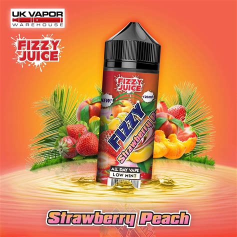 Mohawk Co Fizzy E Liquid Strawberry Peach Ml Vape And Go