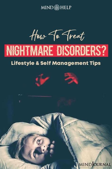 How to treat nightmare disorders lifestyle and self management tips ...