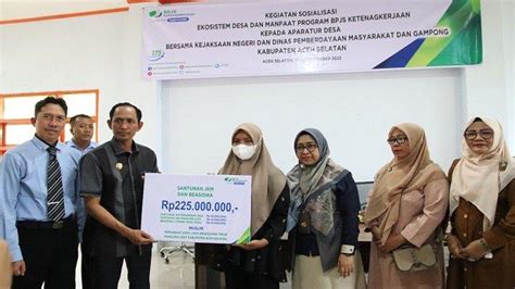 Bpjs Ketenagakerjaan Sosialisasikan Manfaat Program Jamsostek Bagi