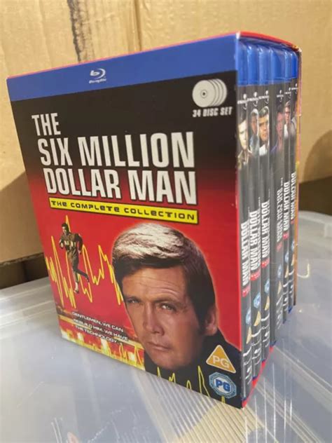 THE SIX MILLION Dollar Man Complete Collection Blu Ray UK Edition 120