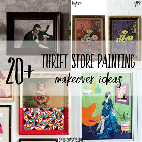 Thrift Store Painting Makeover Ideas Swoodson Says Thrift Store