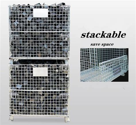 Cina Wire Mesh Dilipat Kontainer Produsen Dan Pemasok Harga Pabrik