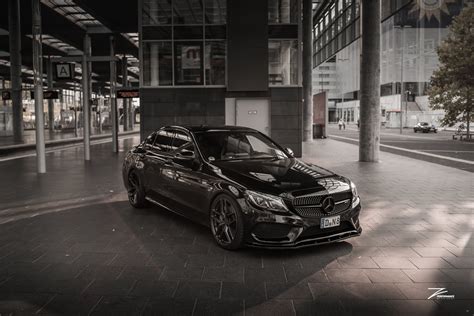 Mercedes Benz C Amg W Black With Z Performance Zp Aftermarket