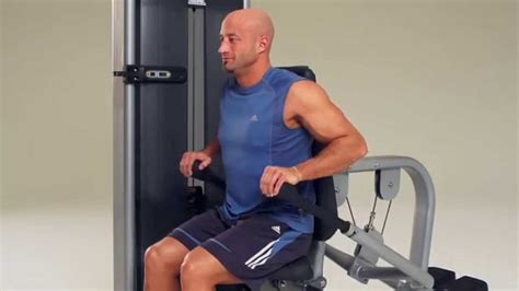 Matrix Versa Strength Triceps Press Youtube