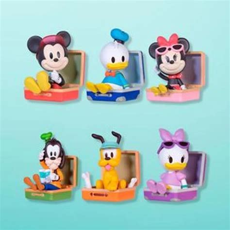 MINISO Disney Mickey Friends Travel Series Blind Box Luggage