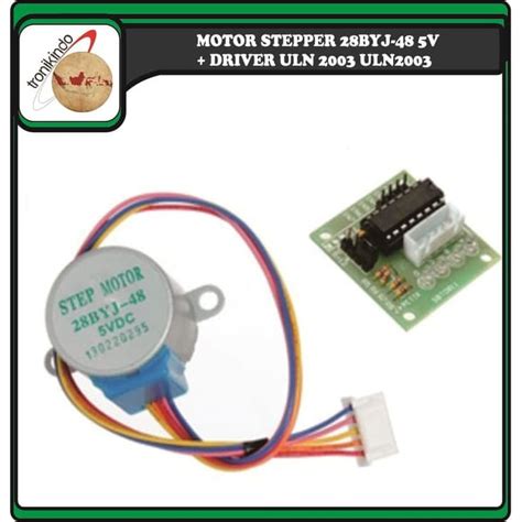 Jual Motor Stepper Byj Byj V Driver Uln Uln Arduino