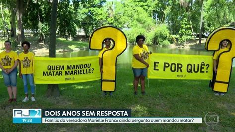 Vídeo Morte De Marielle Franco E Anderson Gomes Completa Dois Anos