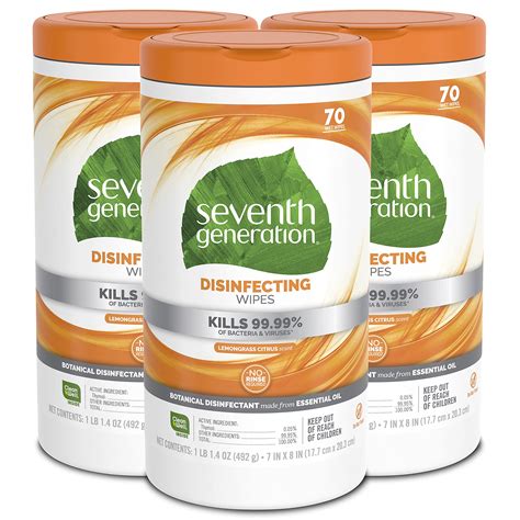 Amazon Seventh Generation Disinfecting Multi Surface Wipes