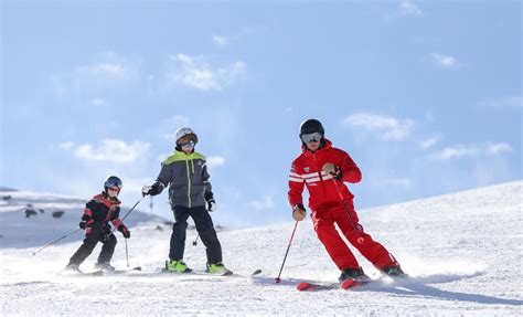 Cours De Ski Tous Niveaux Esf Les Contamines Hauteluce