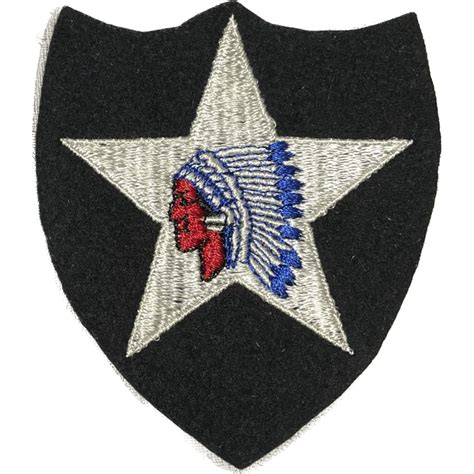 Patch Nd Infantry Division Early War Felt