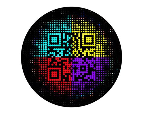 Qr Code Colorful Design Scannable Qr Codes Personalized Qr Etsy