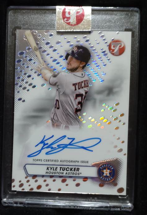 Yahoo Topps Pristine Autograph Kyle Tucker