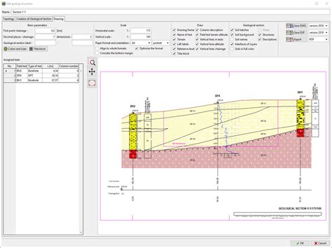 Stratigraphy Cross Sections Geotechnical Software GEO5