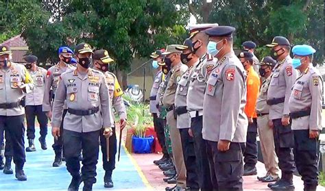 Jelang Simulasi Prokes Nasional Kabarharkam Cek Kesiapan Personel Di