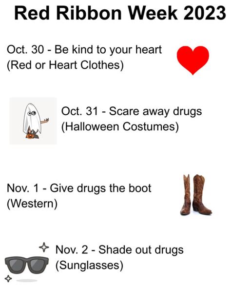 Red Ribbon Week 2023 – Hay Springs Public School