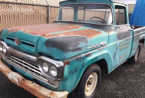 Big Window: 1960 Ford F-100 + Parts Truck | Barn Finds