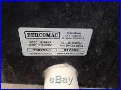 BERCOMAC 40 SNOWBLOWER WITH MOUNTING BRACKET/WEIGHTS/CHAINS/BOOKLET ...