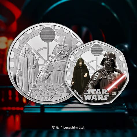 Darth Vader and Emperor Palpatine | The Royal Mint